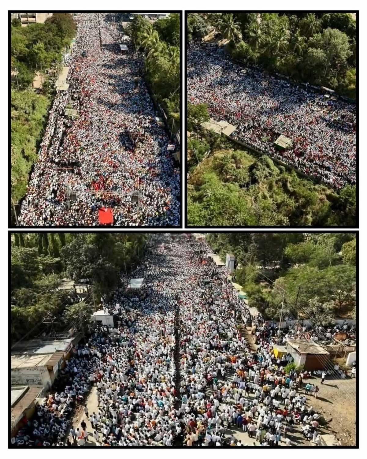 महाराष्ट्र : बीड सरपंच हत्याकांड, एसआईटी की मांग को लेकर सड़क पर उतरा मराठा समाज मोर्चा